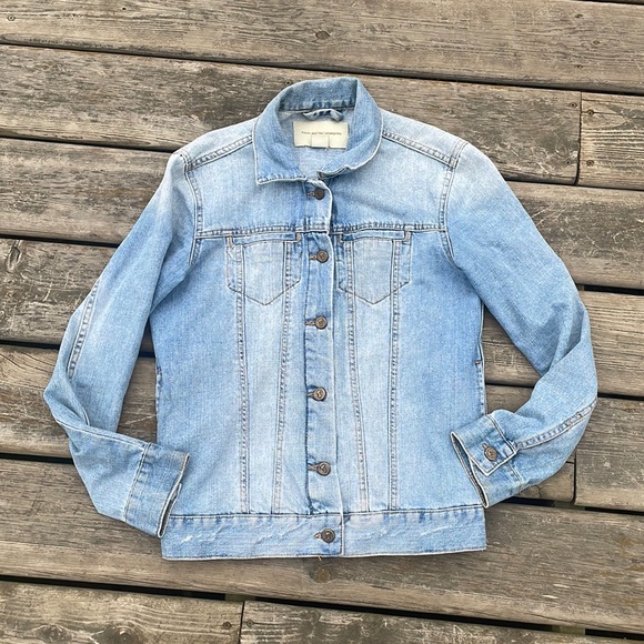 Anthropologie Pilcro and the Letterpress Denim Jean Jacket - Picture 1 of 11